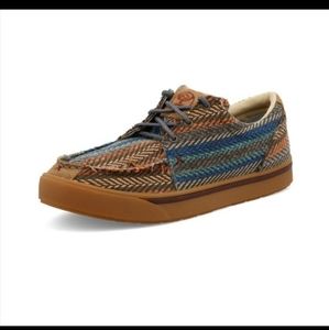 Twisted X Men's Hooey Loper Rough Out Casual Shoes Moc Toe
